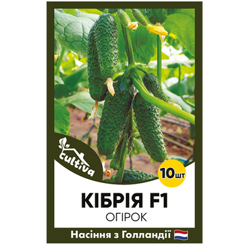 Огірок Кібрія F1, 10 шт, Голландське насіння O8 фото