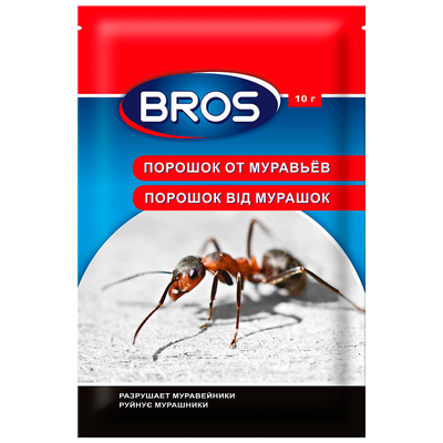 Порошок від мурах Bros, 10 г bros-murakhy-10 фото