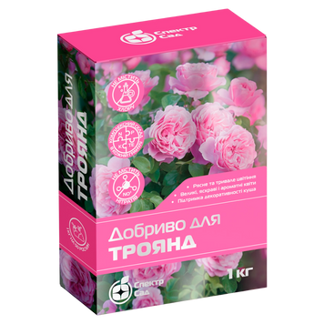 Добриво гранульоване для троянд, 1 кг K51007 фото