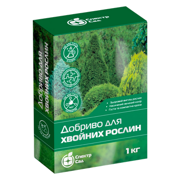Удобрение гранулированное для хвойных растений, 1 кг K51008 фото