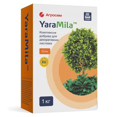 Добриво YaraMila (Яра Міла) комплексне для декоративних листових Осінь (1 кг) 00057 фото