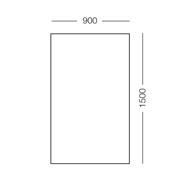 МОСКИТНАЯ СЕТКА ДЛЯ ОКОН на липучках 1500х900мм (Черный) WN-1500 BLACK фото