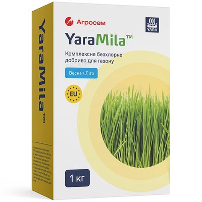 Добриво YaraMila (Яра Міла) для газону Весна - Літо (1 кг) 00037 фото