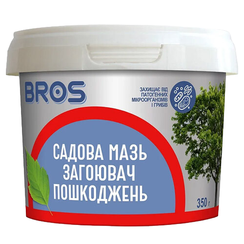 Садовая замазка BROS Эко Дерма, 350 мл R50131 фото